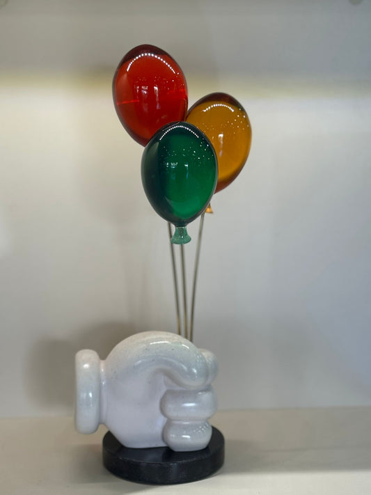 Dekoratif Balon Demeti El Obje