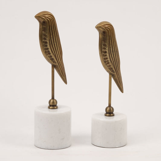 İkili Kuş Dekor Antik