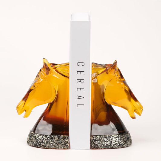 İkili Atlı Kitap Tutucu Amber