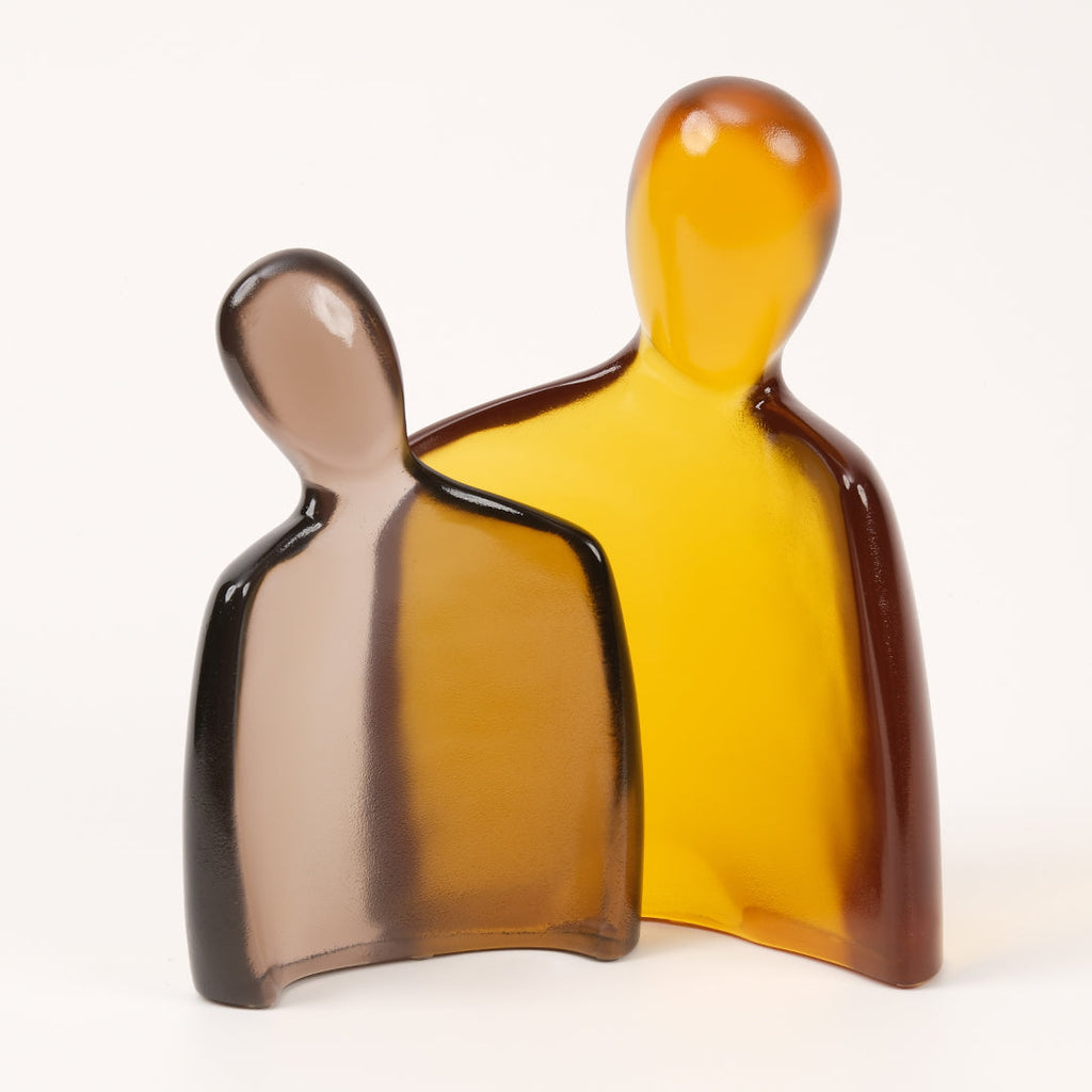 İkili Love Dekor Turuncu