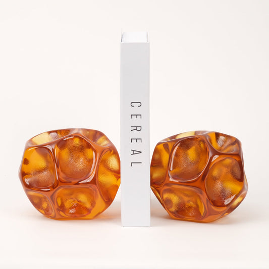 İkili Meteor Kitap Tutucu Turuncu