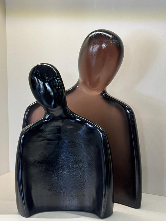 İkili Love Dekor Siyah