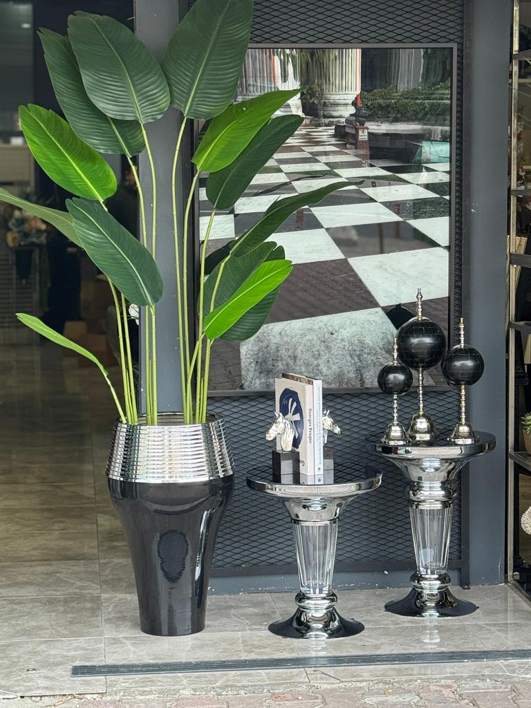 İkili Gümüş Sehpa