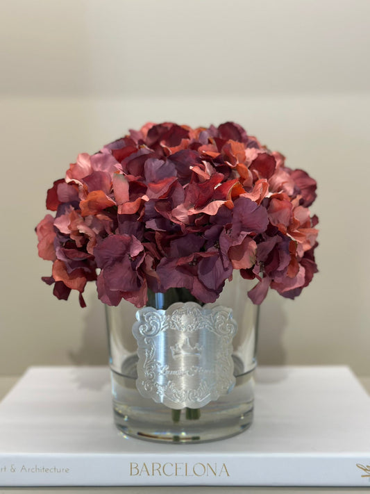 Ortancalı Lüks Vazo Bordo (GümüşPlaka)