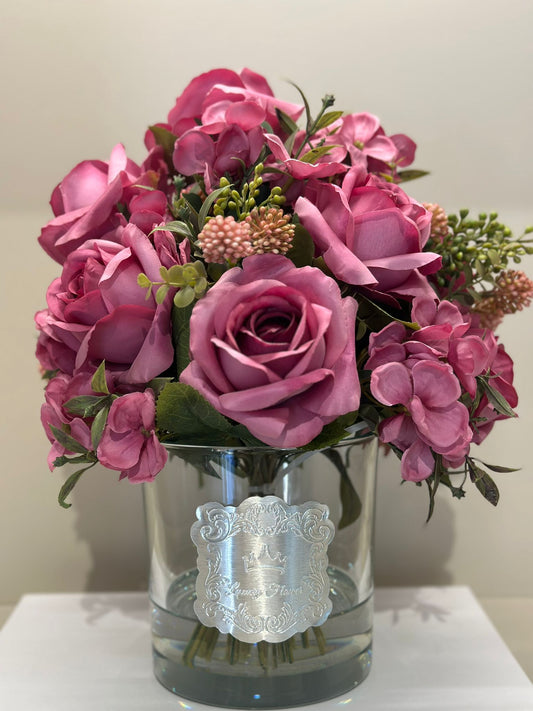 Güllü Lüks Vazo Orta Boy No:5