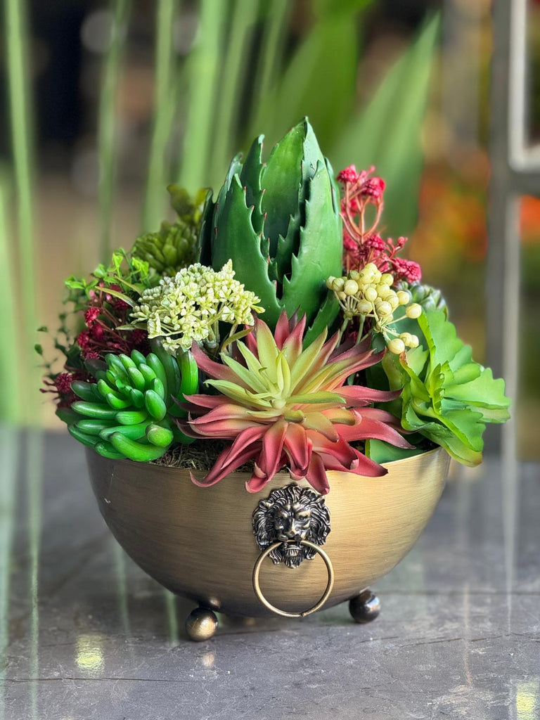 Skulentli Eskitme Armalı Vazo Kampanyalı