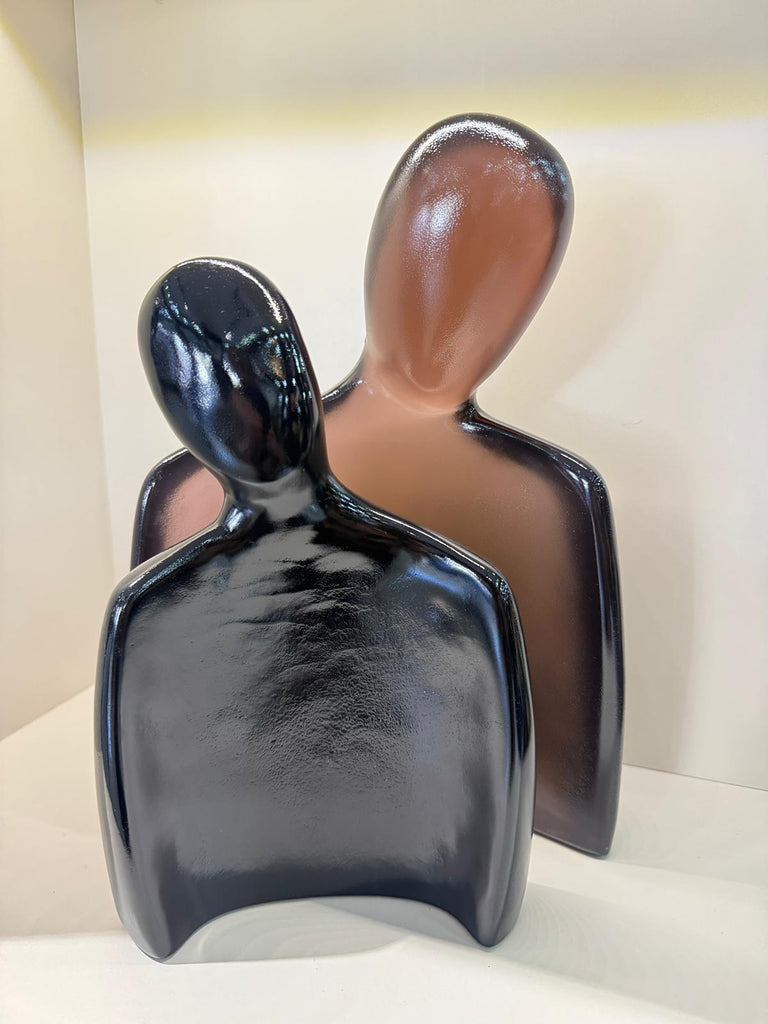 İkili Love Dekor Siyah