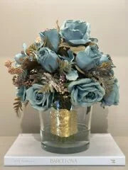 Güllü Lüks Vazo Büyük Boy