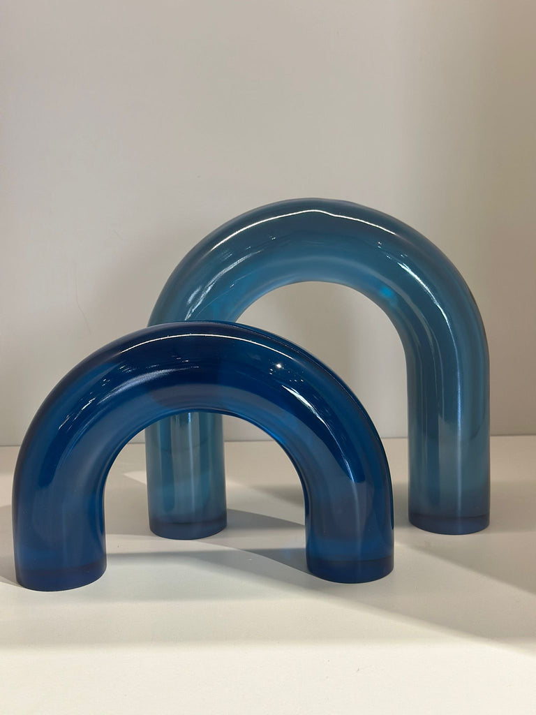 Gökkuşağı Dekor Mavi İkili