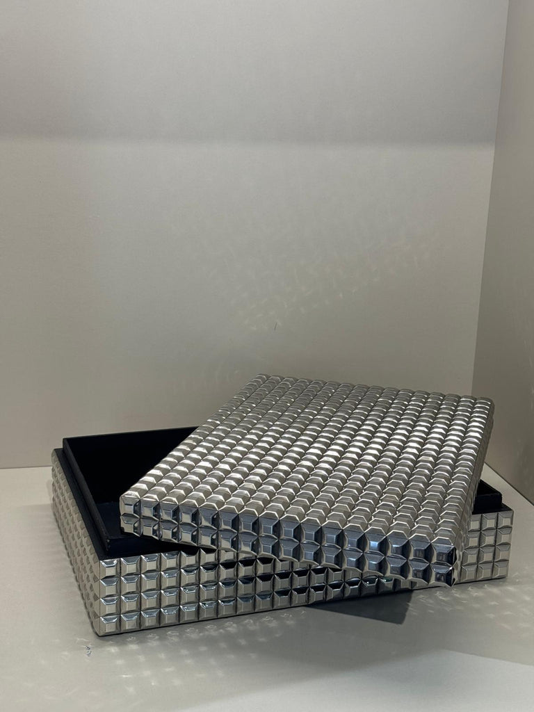 İthal Gümüş Zımba Kutu İkili