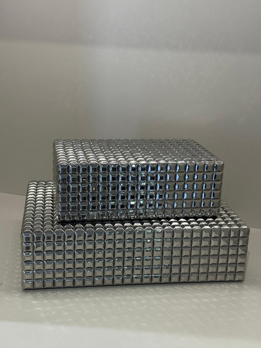 İthal Gümüş Zımba Kutu İkili