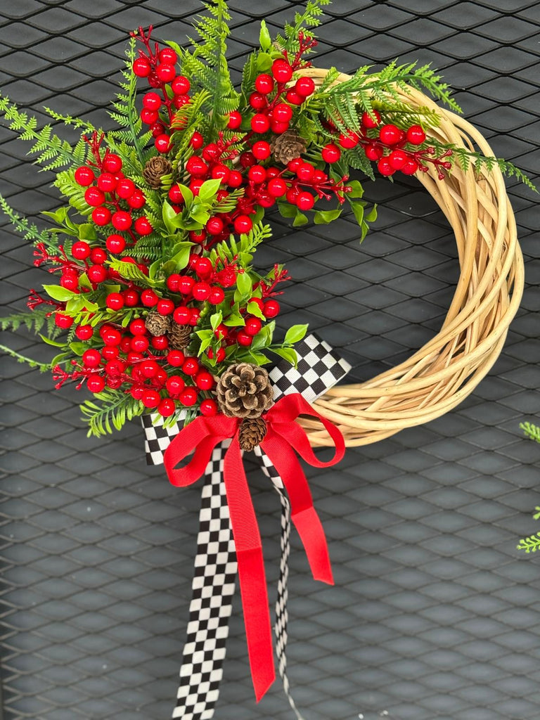 Kokinalı Kapı Süsü Çelenk Model 1