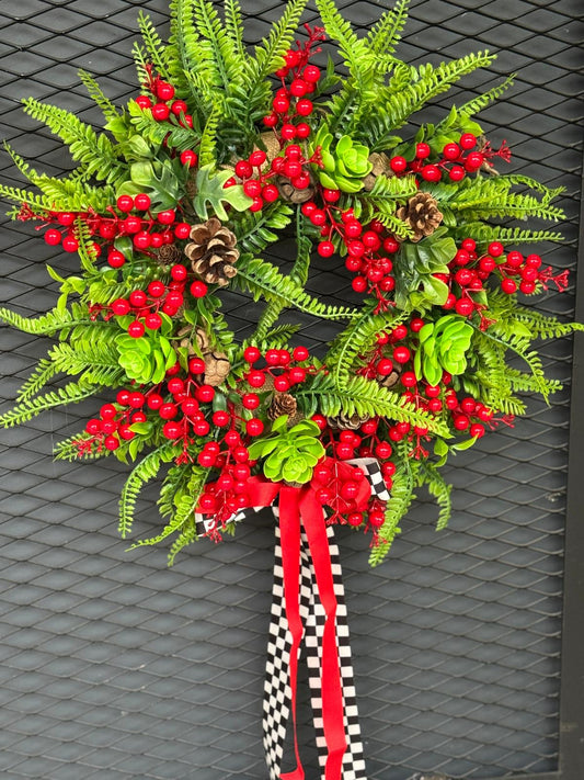 Kokinalı Kapı Süsü Çelenk Model 2