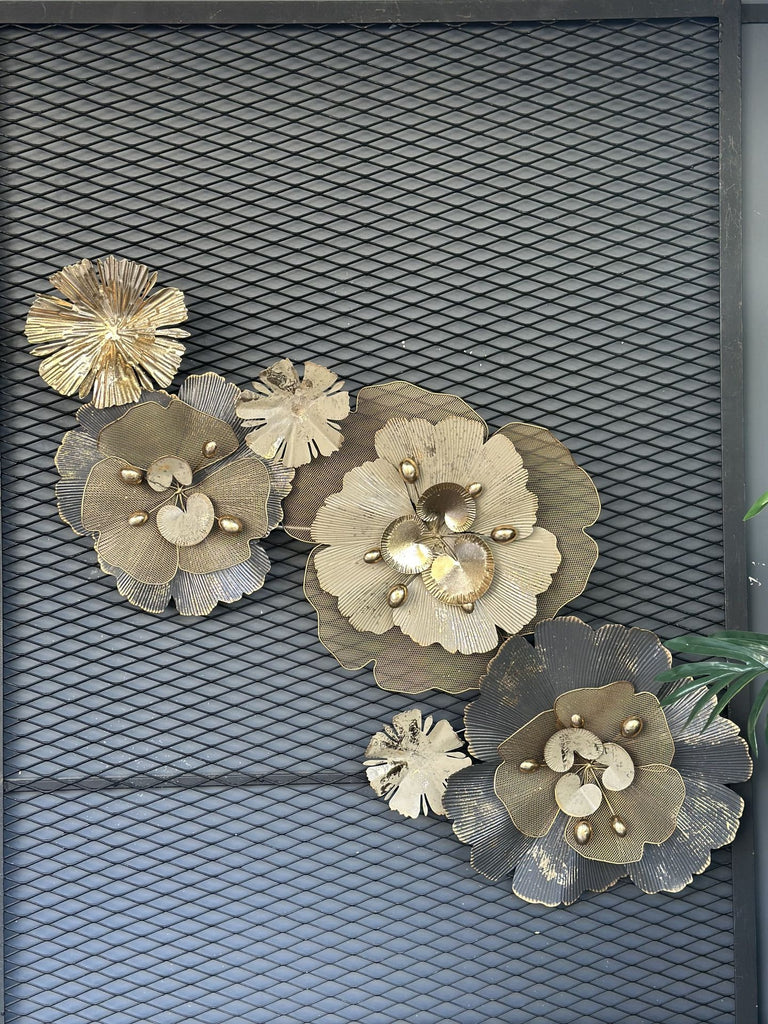 Yeni İthal Metal Tablo Vizon Gold