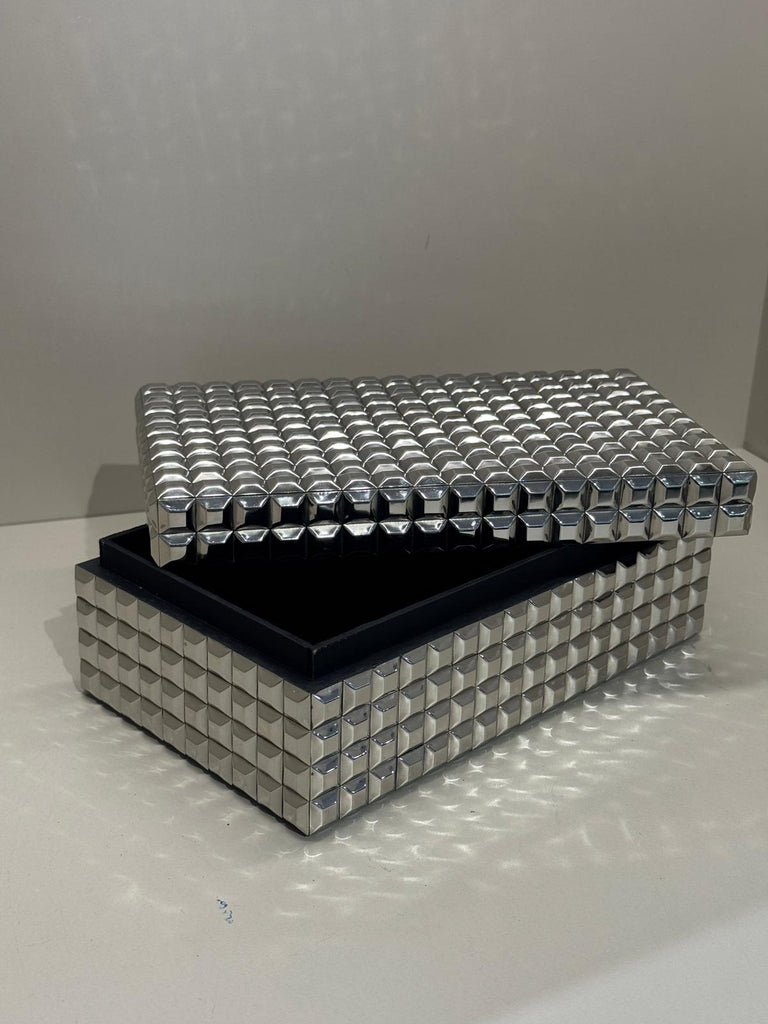 İthal Gümüş Zımba Kutu İkili