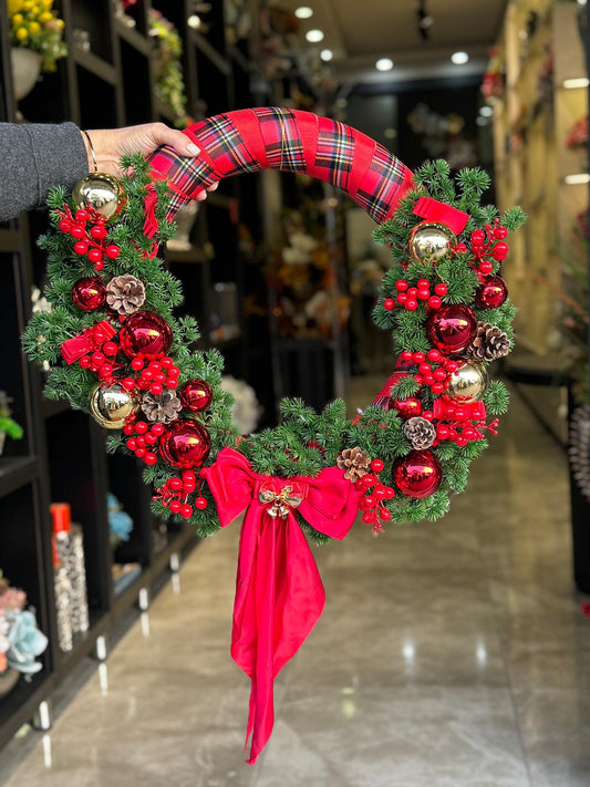 Yılbaşı Çelenk No:15 Büyük Boy