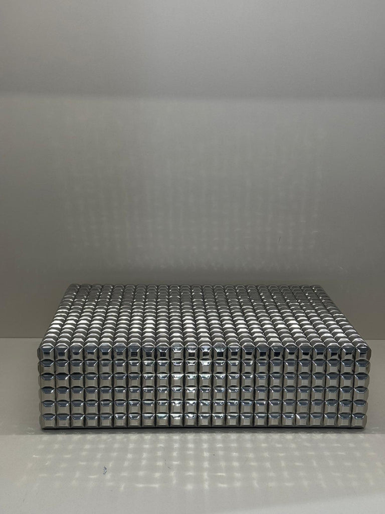 İthal Gümüş Zımba Kutu İkili