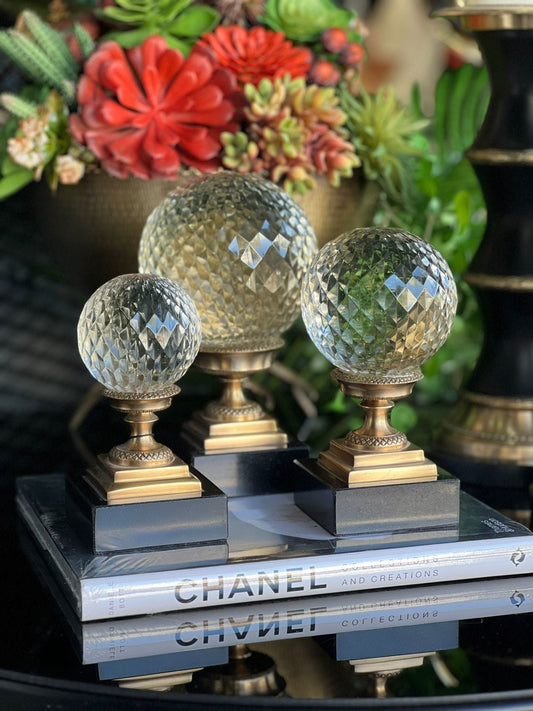 İthal Pirinç Küre Set