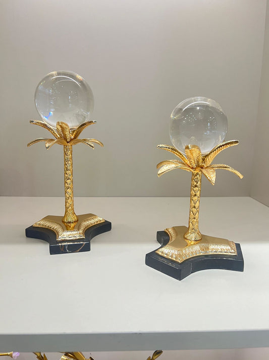 Palmiye Küre /Gold