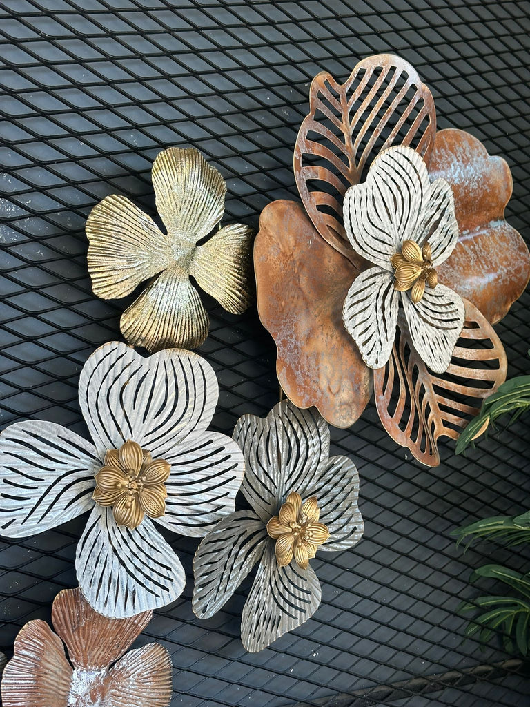 Yeni Sezon Çiçek Motifli İthal Metal Tablo